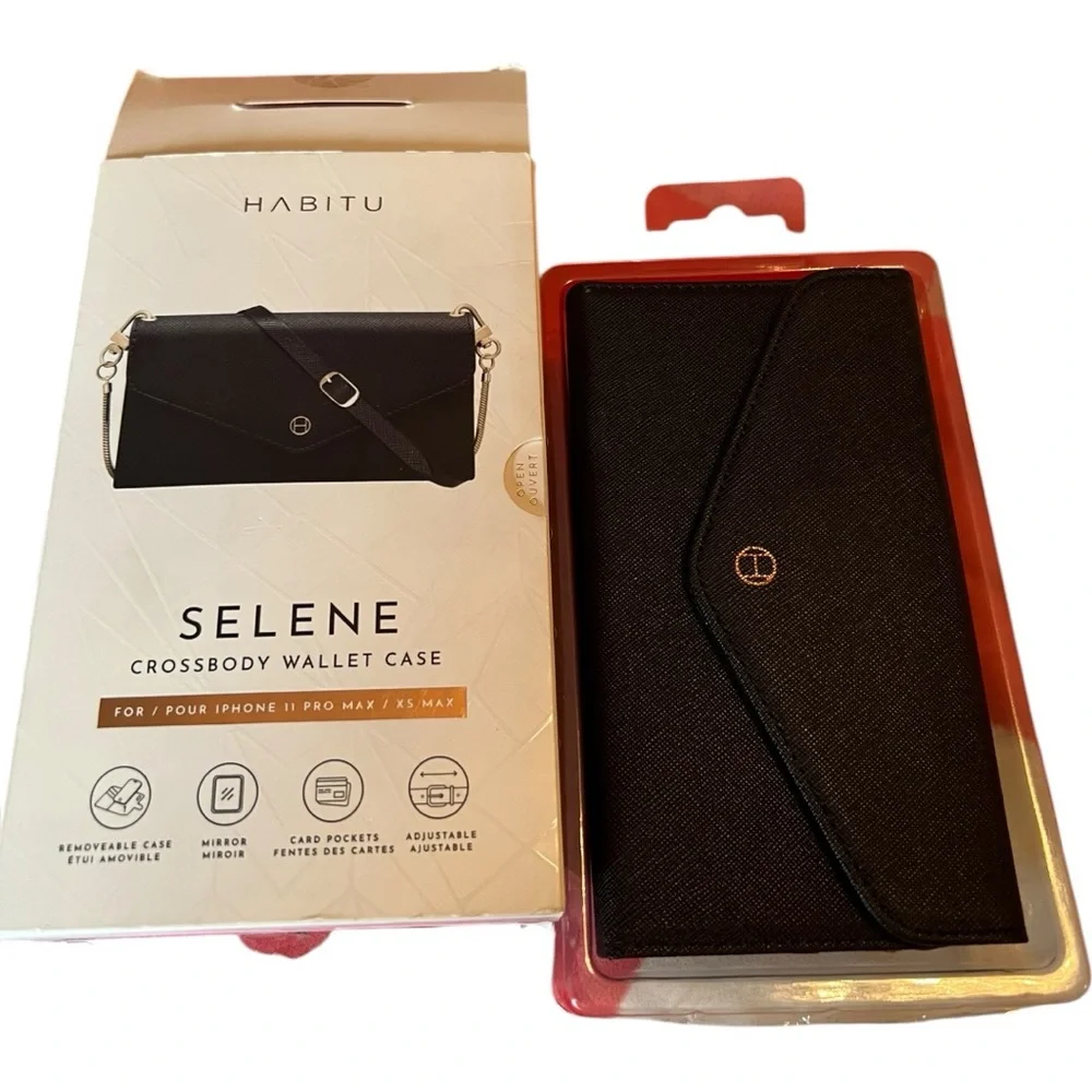 Habitu Selene Crossbody Wallet Phone Case / iPhone 11 Pro Max / XS Max